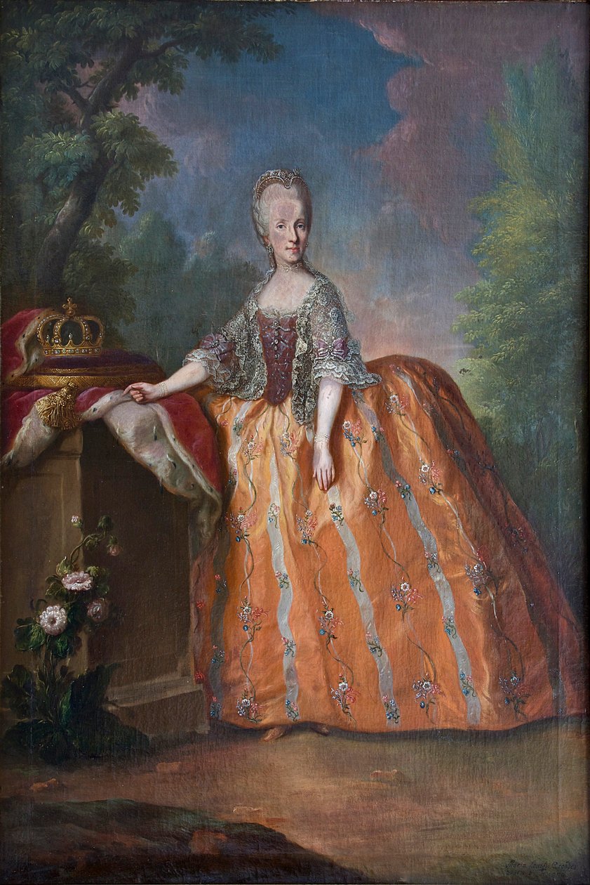 Maria Luiza z Hiszpanii autorstwa Workshop of Anton von Maron