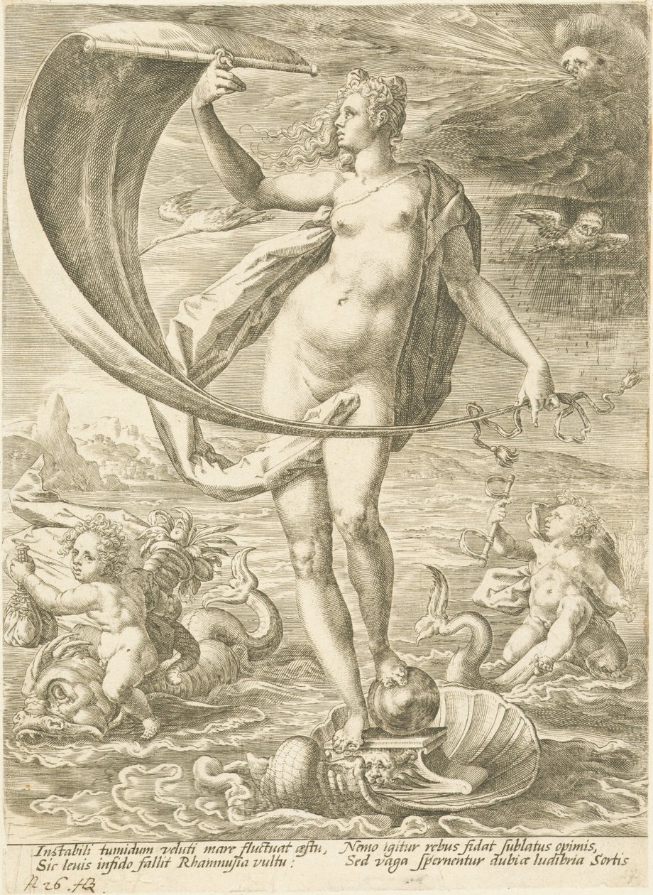 Powodzenia autorstwa Workshop of Hendrik Goltzius