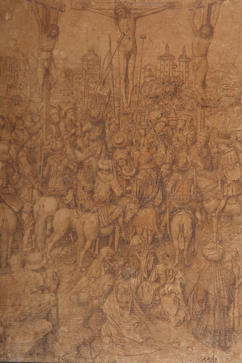 Ukrzyżowanie Chrystusa autorstwa Workshop of Jan van Eyck