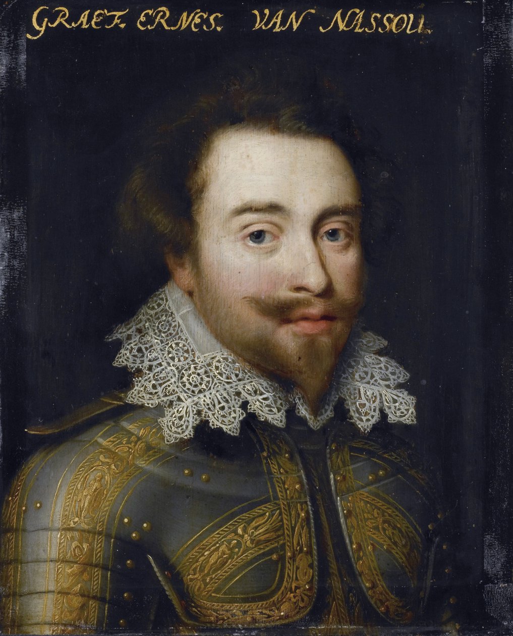 Portret Johana Ernsta I (1582-1617), hrabiego Nassau-Siegen autorstwa Jan Anthonisz. van Ravesteyn