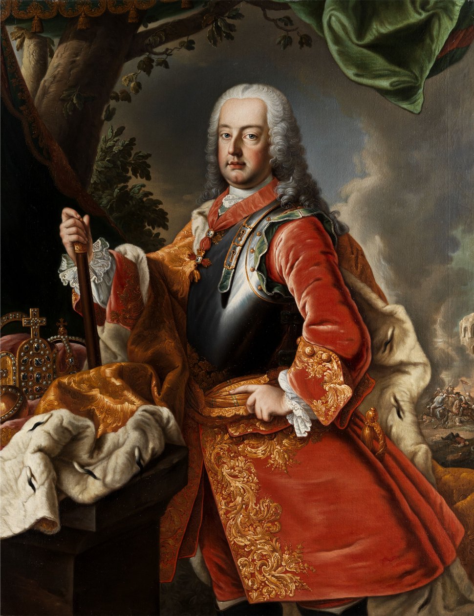 Kaiser Franz I. Stephan autorstwa Workshop of Martin van Meytens