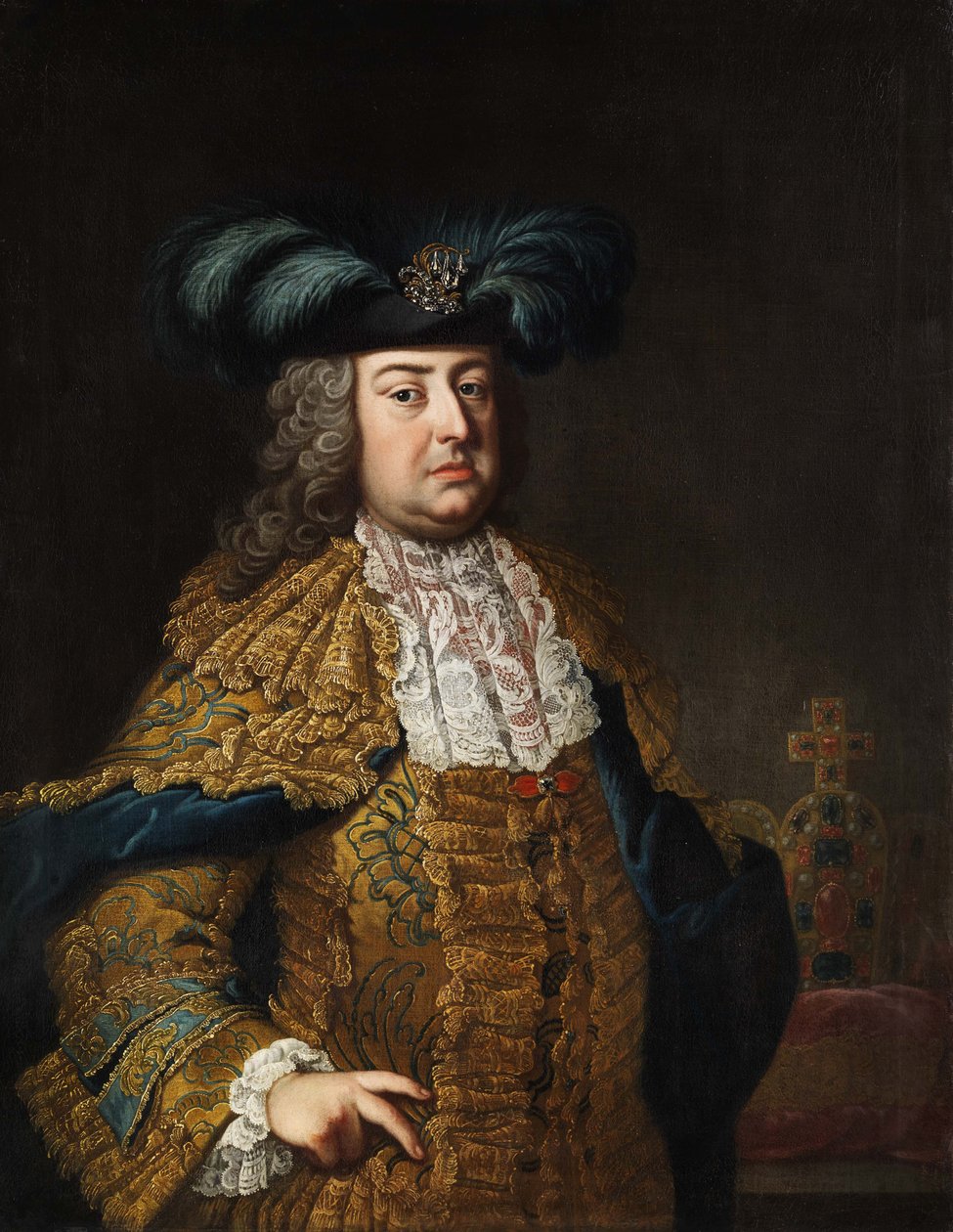 Portret cesarza Franciszka Stefana (1708-1765) autorstwa Workshop of Martin van Meytens