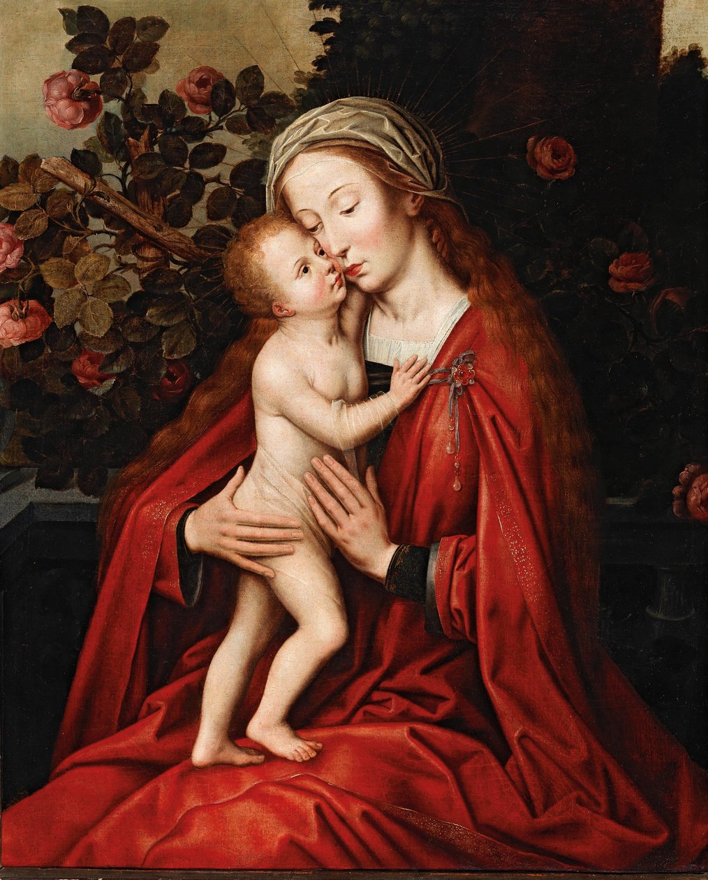Madonna z Dzieciątkiem autorstwa Workshop of Ambrosius Benson