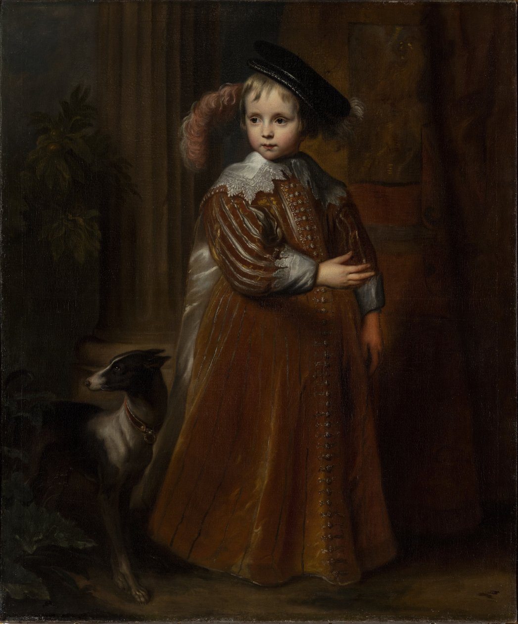 Portret Wilhelma II, księcia Orange-Nassau autorstwa Workshop of Anthony van Dyck