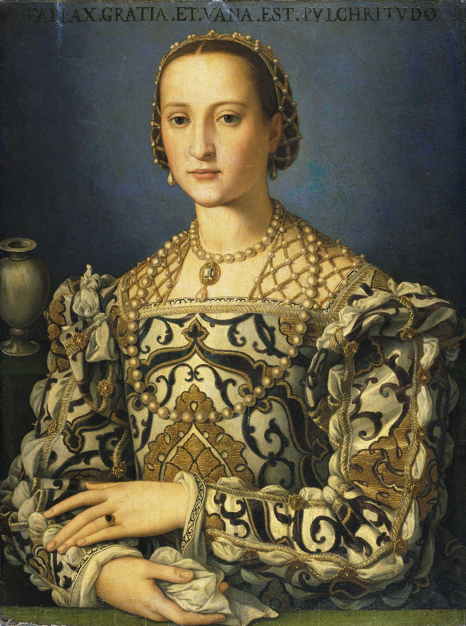 Eleanor z Toledo autorstwa Workshop of Bronzino