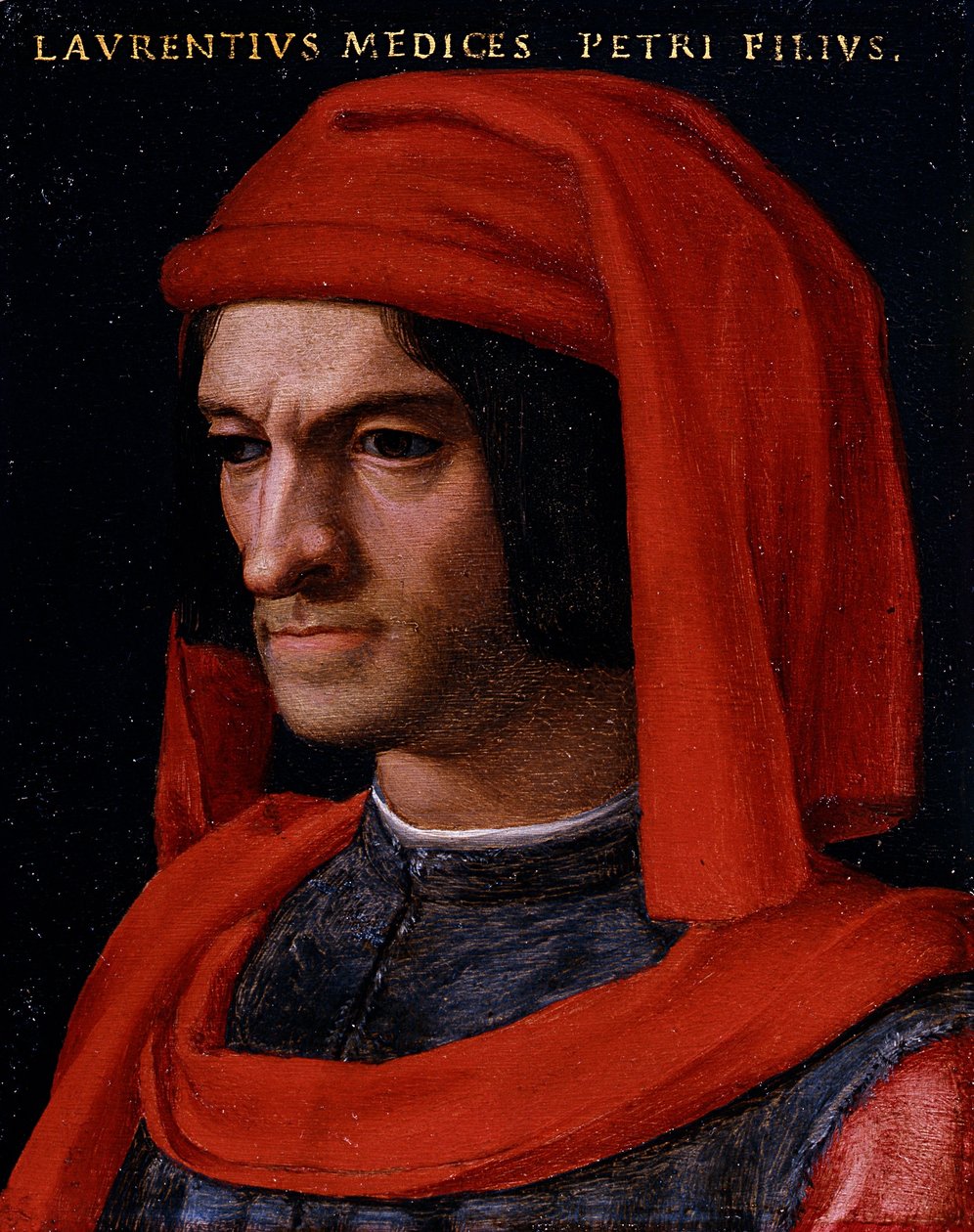 Włoski: Portret Wawrzyńca Wspaniałego de