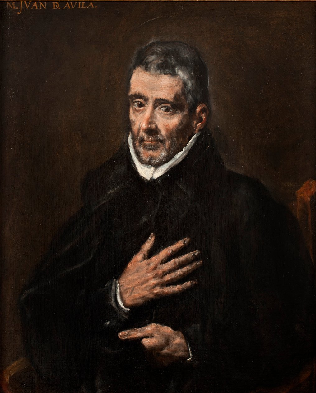 Hiszpański: San Juan de Ávila Portret Juana de Ávila autorstwa Workshop of El Greco