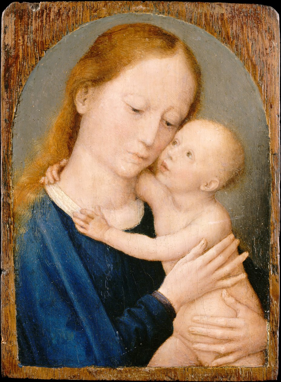 Dziewica z Dzieciątkiem, 1490-1523. autorstwa Workshop of Gerard David