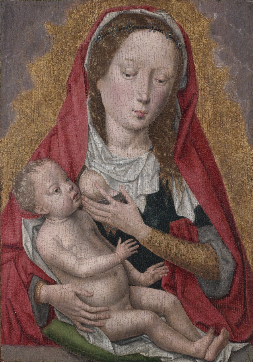 Dziewica i Dziecko autorstwa Workshop of Hans Memling