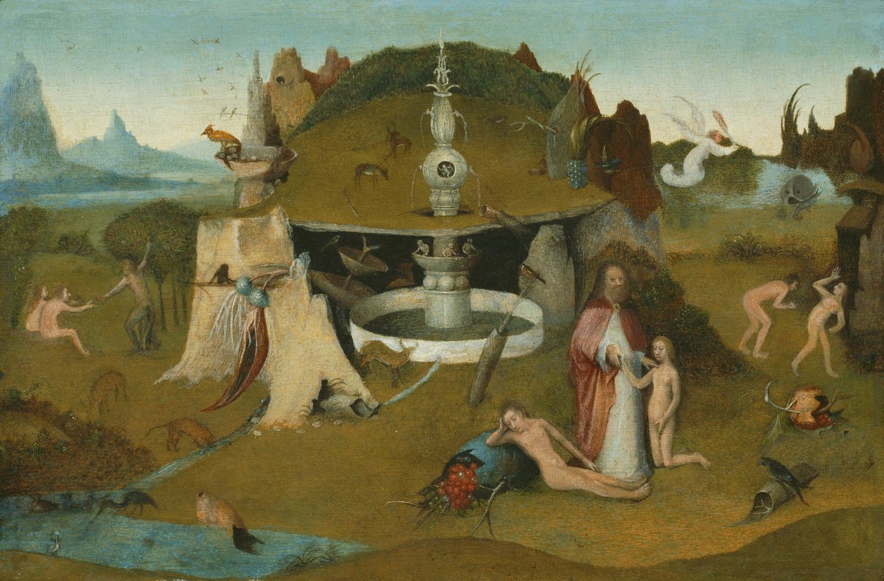 Rajski ogród autorstwa Workshop of Hieronymus Bosch