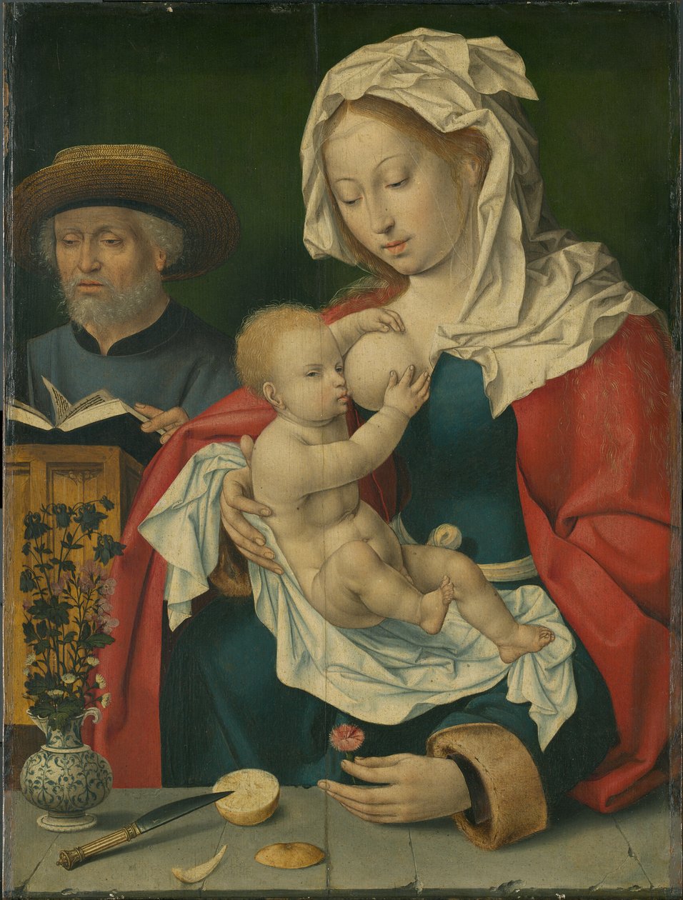 Święta Rodzina autorstwa Workshop of Joos van Cleve