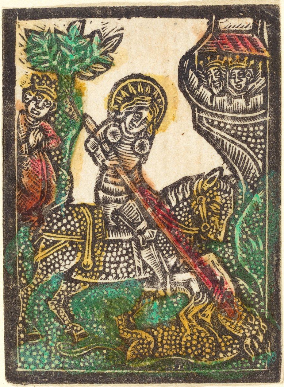 Święty Jerzy autorstwa Workshop of Master of the Aachen Madonna