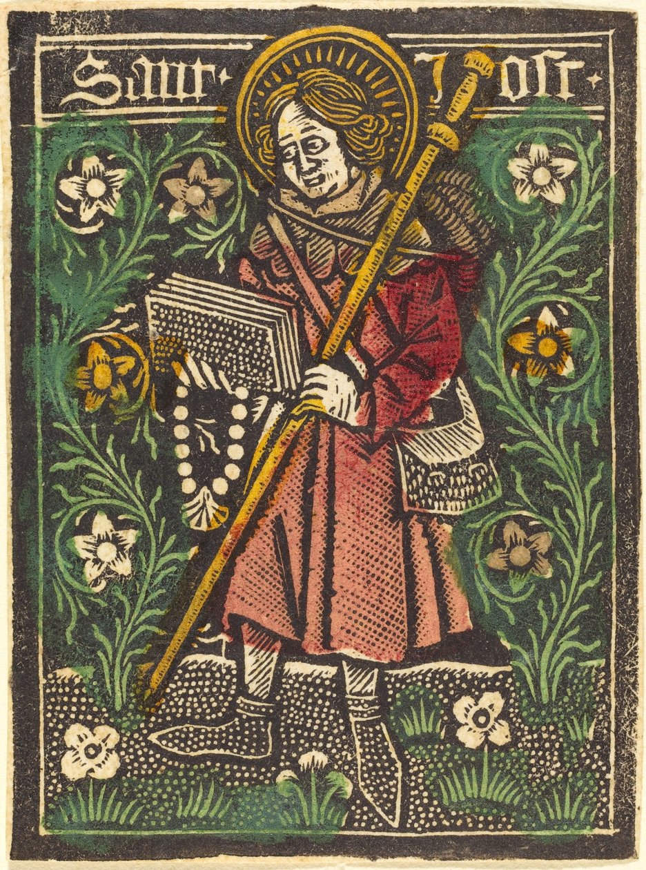 Święty Jost autorstwa Workshop of Master of the Aachen Madonna