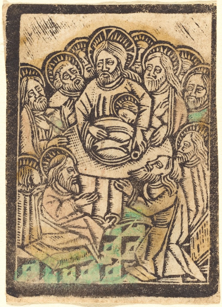 Ostatnia Wieczerza autorstwa Workshop of Master of the Aachen Madonna