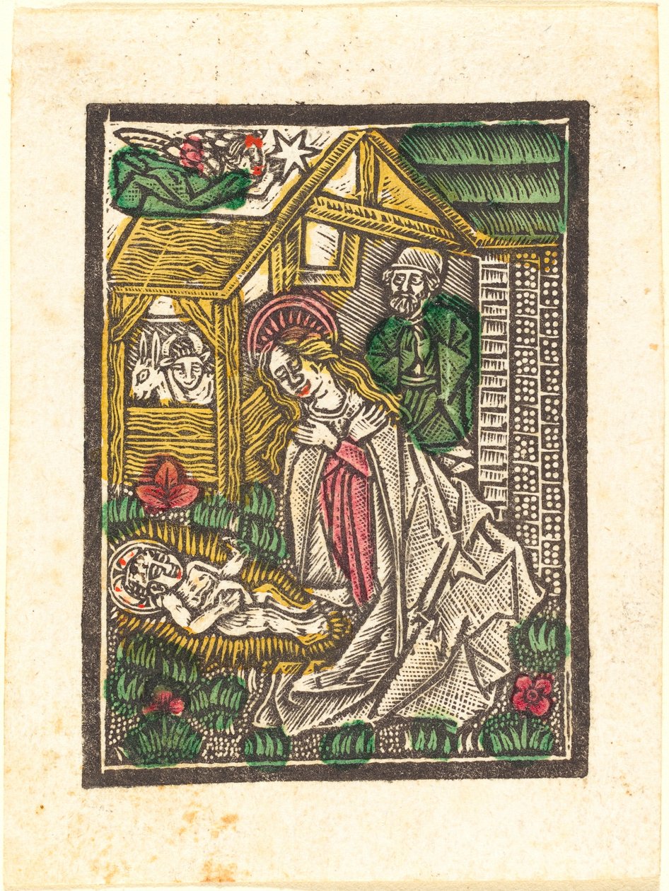 Narodzenie Chrystusa autorstwa Workshop of Master of the Aachen Madonna