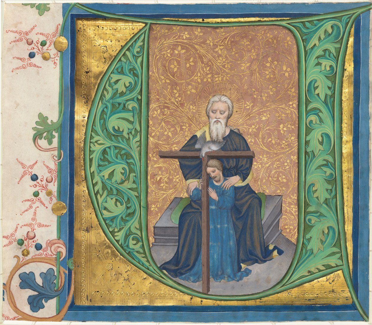 Trójca Święta autorstwa Workshop of Master of the Gerona Martyrology
