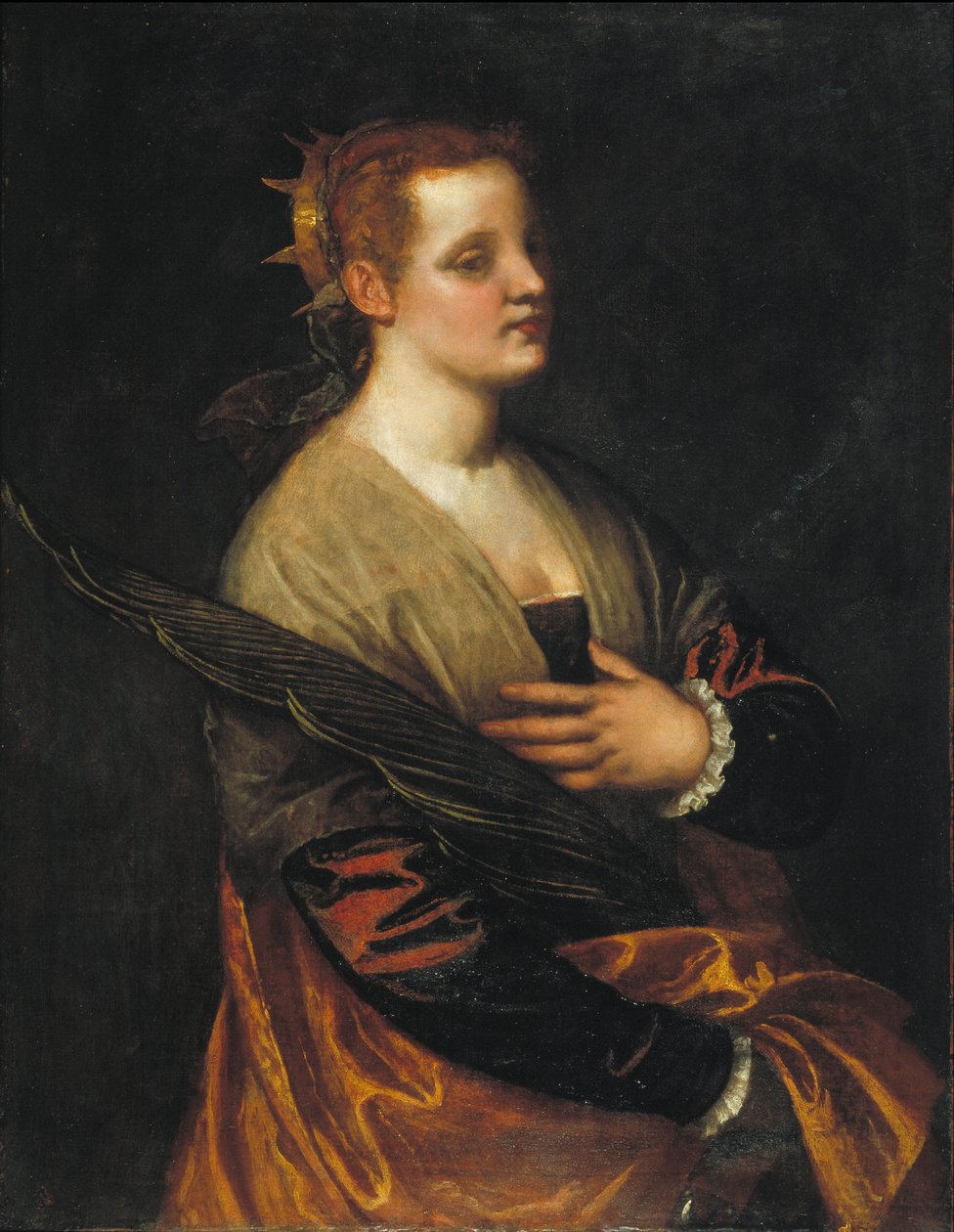 Święta Katarzyna autorstwa Workshop of Paolo Caliari