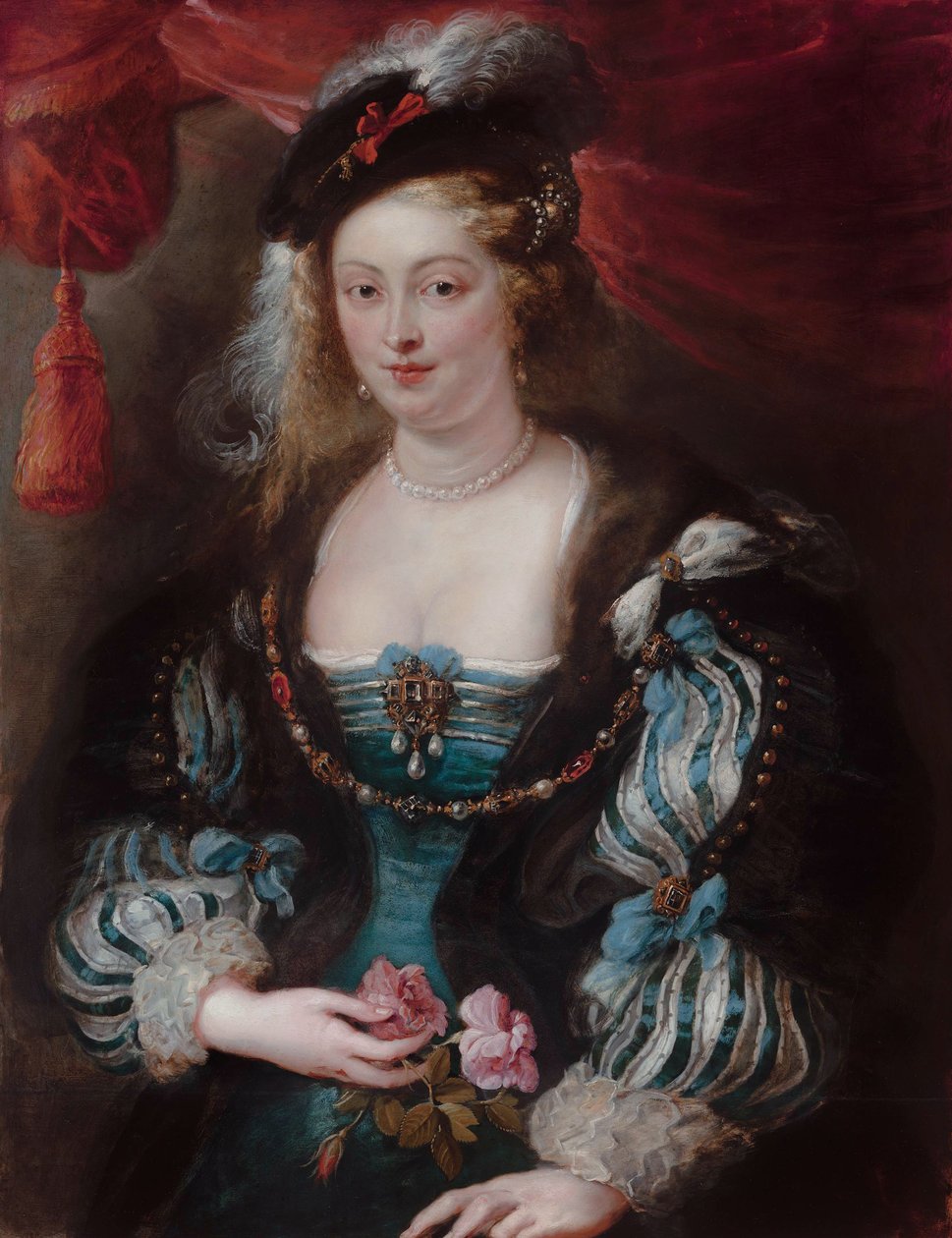 Portret młodej kobiety.
Tytuł(y) alternatywny(e):  

Portret Hélène Fourment[1]. autorstwa Workshop of Peter Paul Rubens