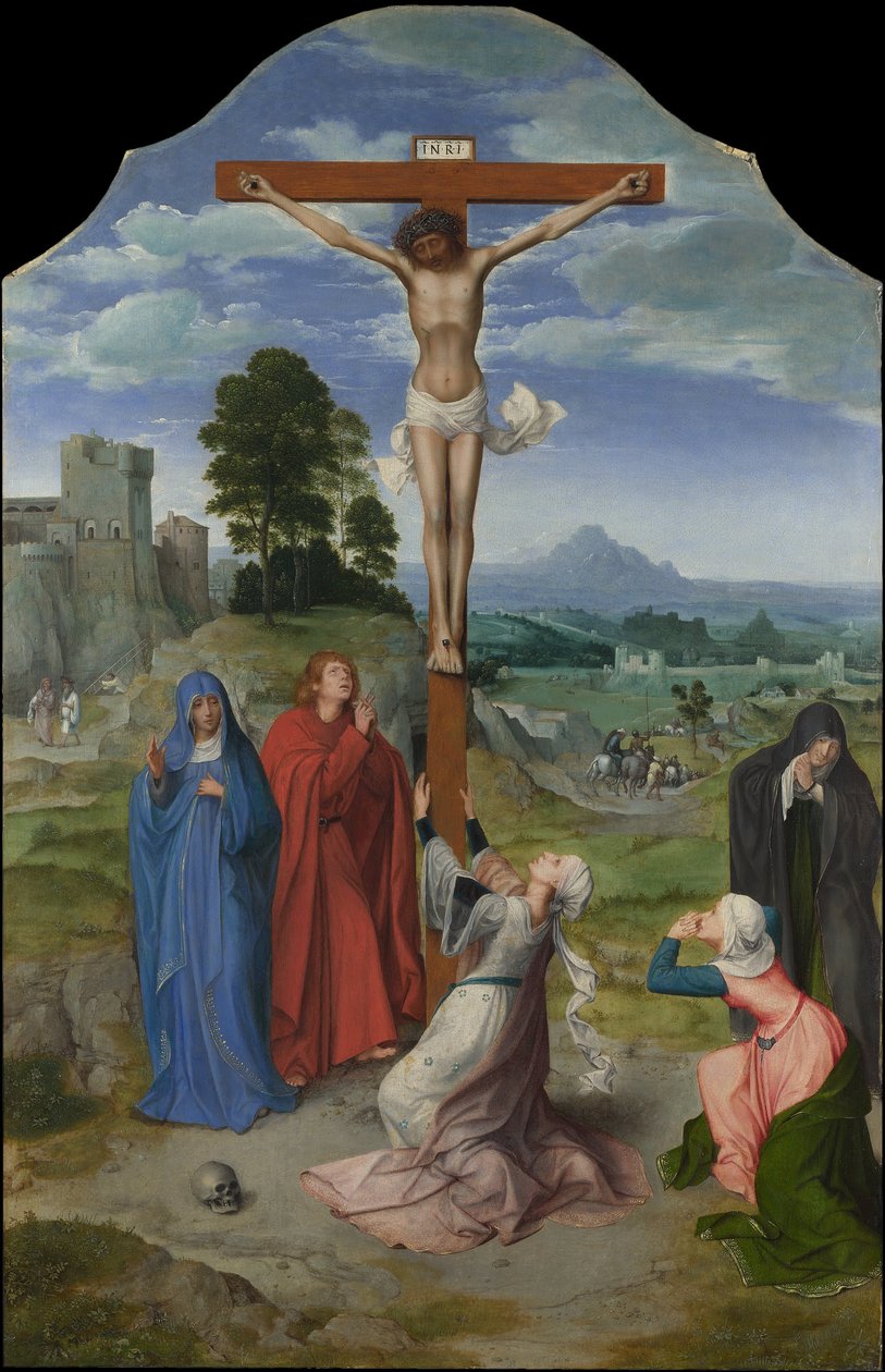 Ukrzyżowanie autorstwa Workshop of Quentin Matsys
