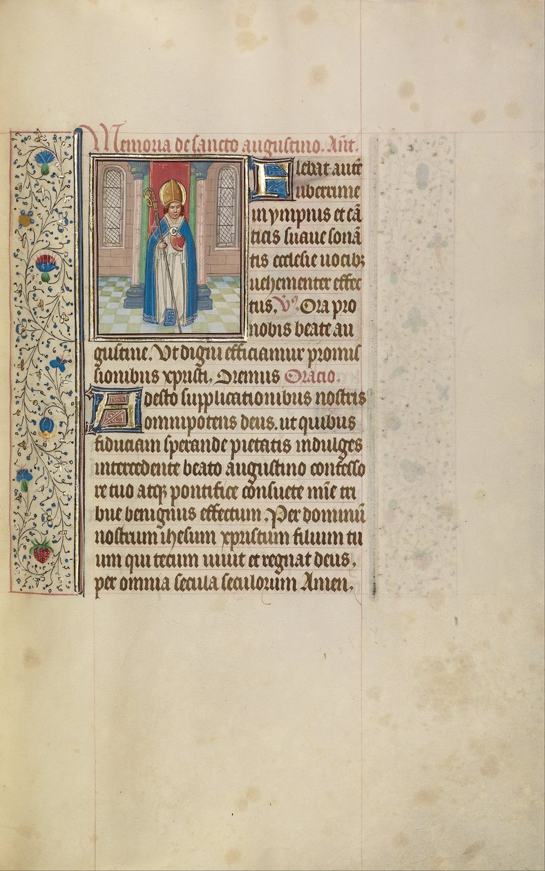 Święty Augustyn autorstwa Workshop of Willem Vrelant