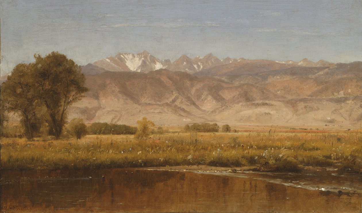Pogórze Kolorado autorstwa Worthington Whittredge