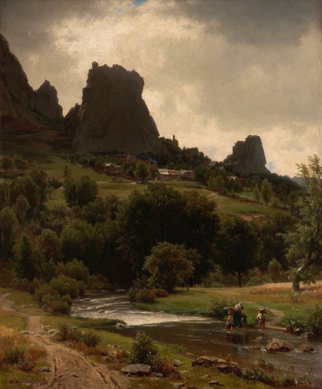 Letnie Pastorale (Widok Kallenfels) autorstwa Worthington Whittredge