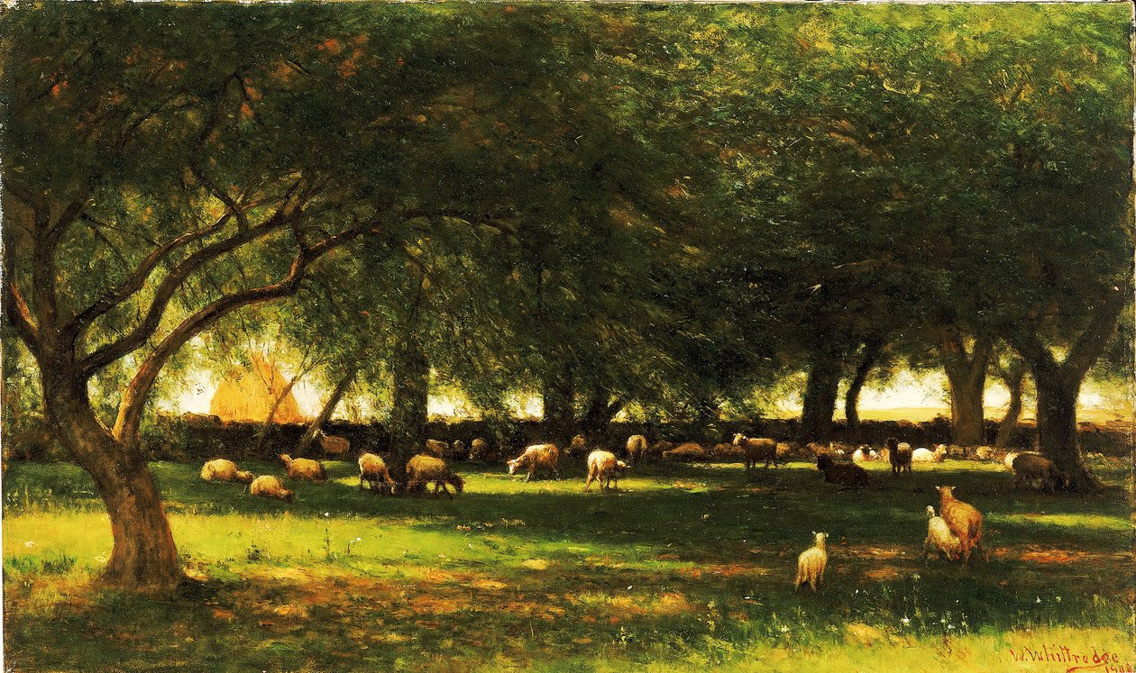 Południe w Sadzie, 1900. autorstwa Worthington Whittredge