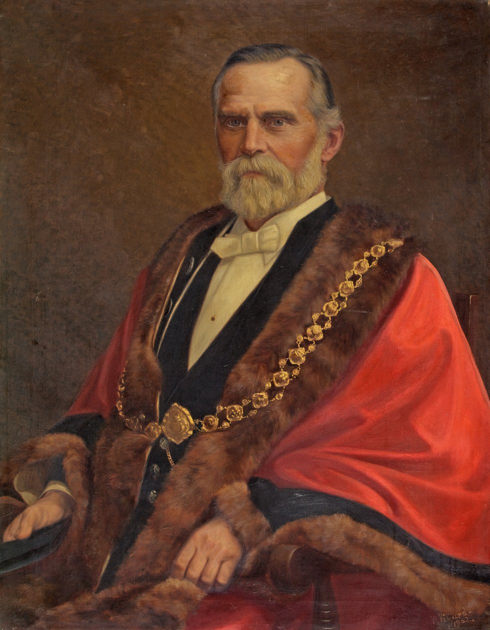 Radny W.R. Barker autorstwa Worthy Vizard