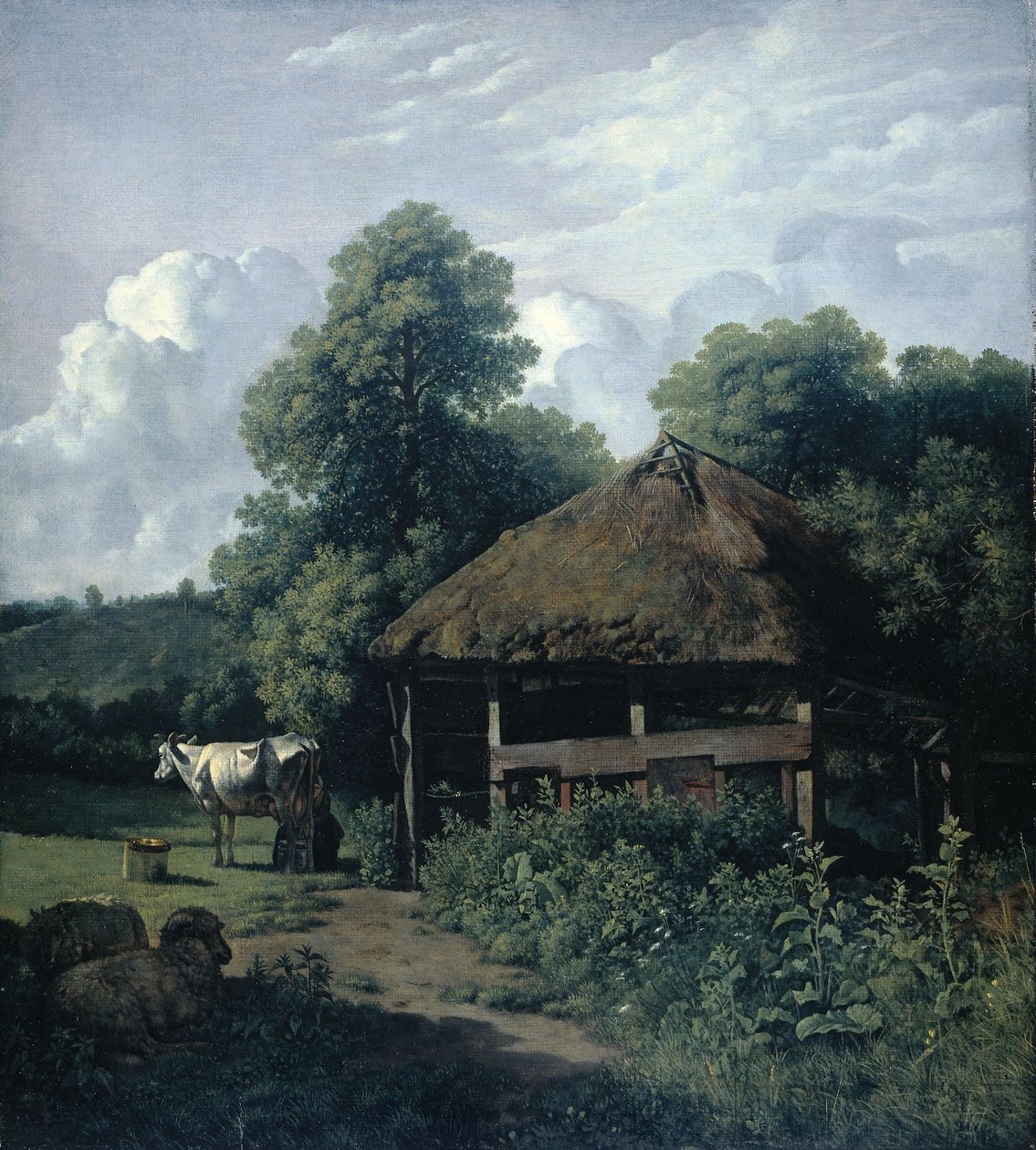 Budynek gospodarczy w Gelderland autorstwa Wouter Johannes van Troostwijk
