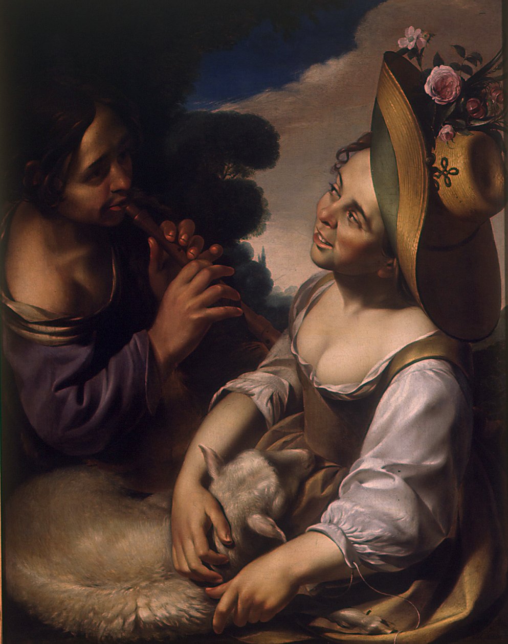 Zabawa pasterzy, pierwsza połowa XVII wieku. autorstwa Wouter Pietersz. Crabeth the Younger