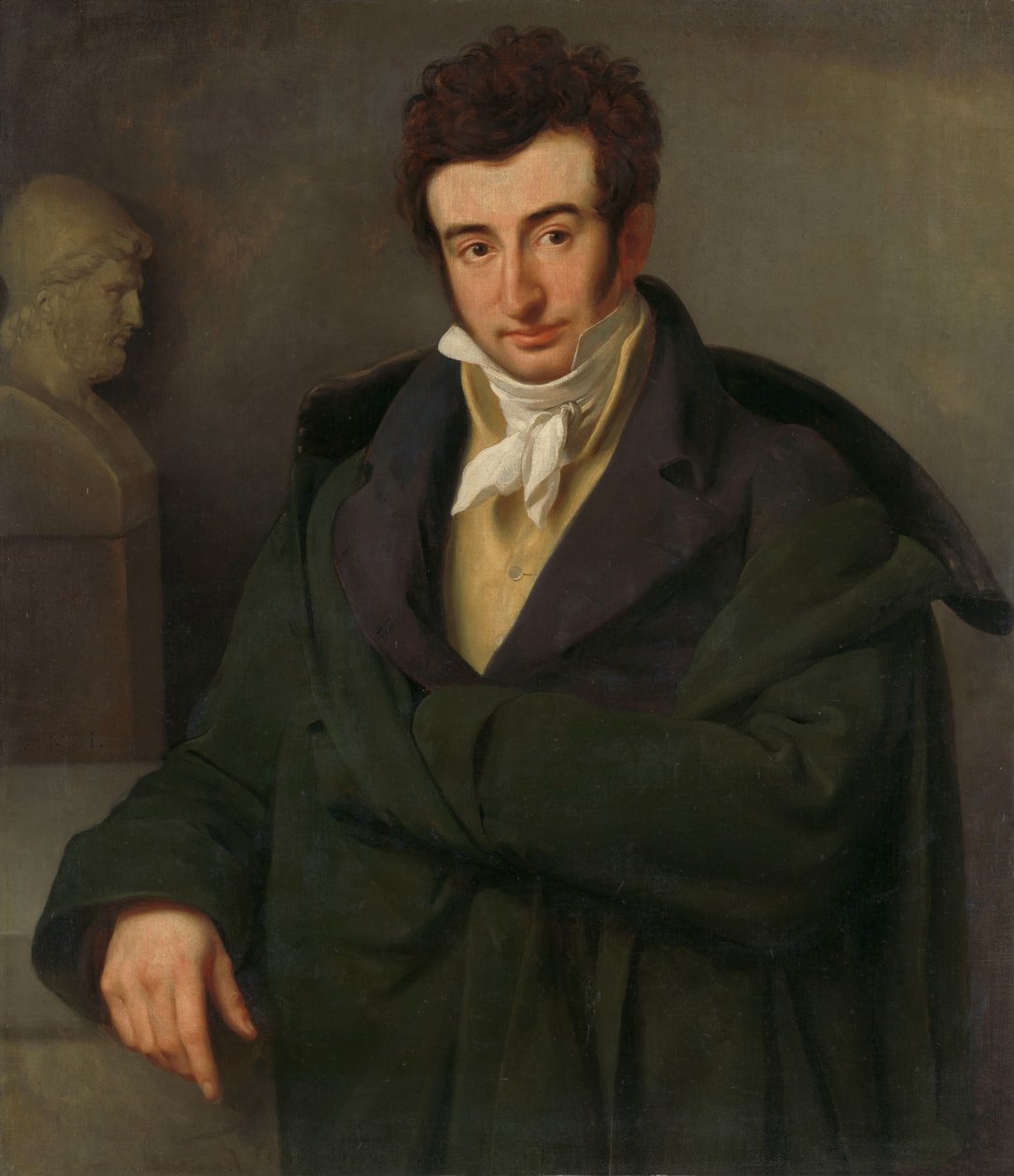 Portret Paulusa Józefa Gabriela Portret Paulusa Josepha Gabriela, rzeźbiarza autorstwa Woutherus Mol