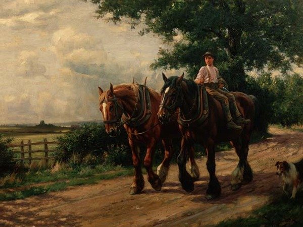 W drodze do domu autorstwa Wright Barker