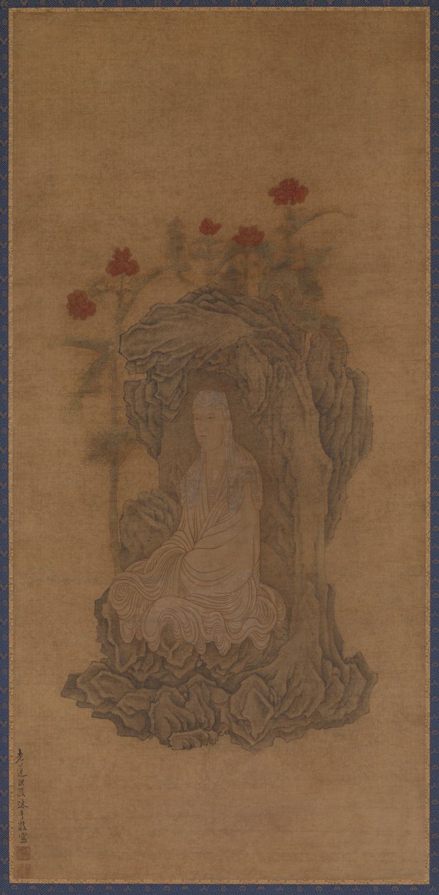 Guanyin w białej szacie autorstwa Wu Bin