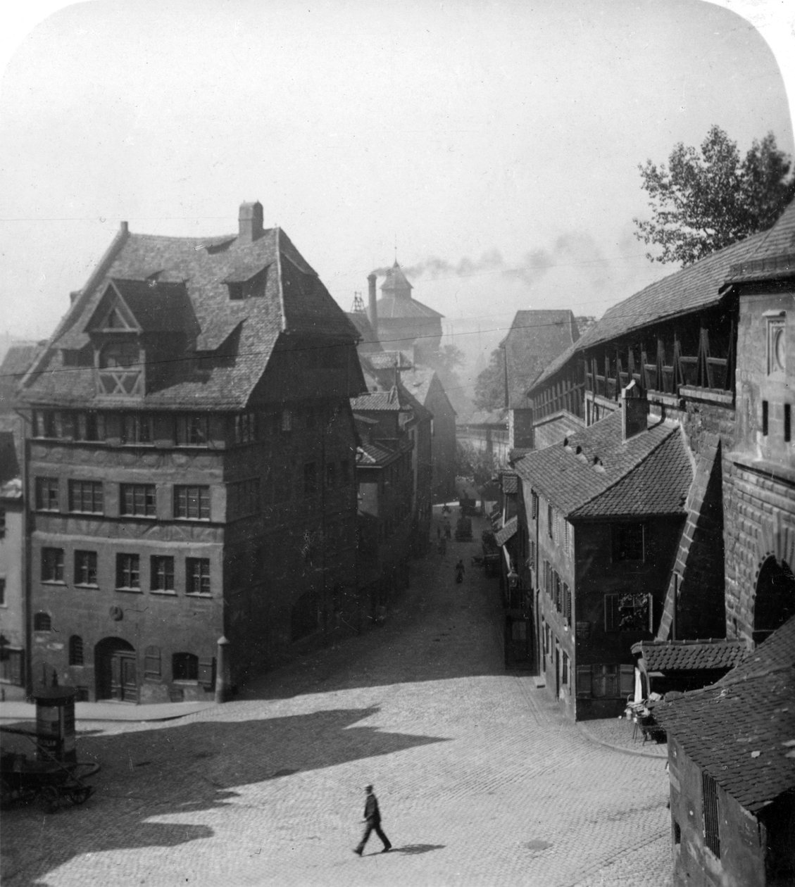 Dom Albrechta Dürera, Norymberga, Niemcy, ok. 1900 autorstwa Wurthle and Sons