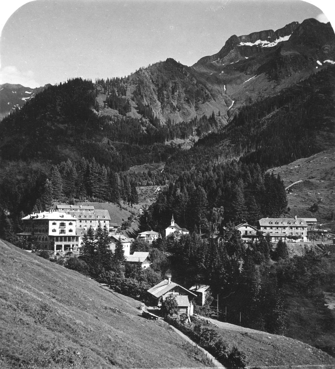Bad Fusch, Salzburg, Austria, ok. 1900. autorstwa Wurthle and Sons