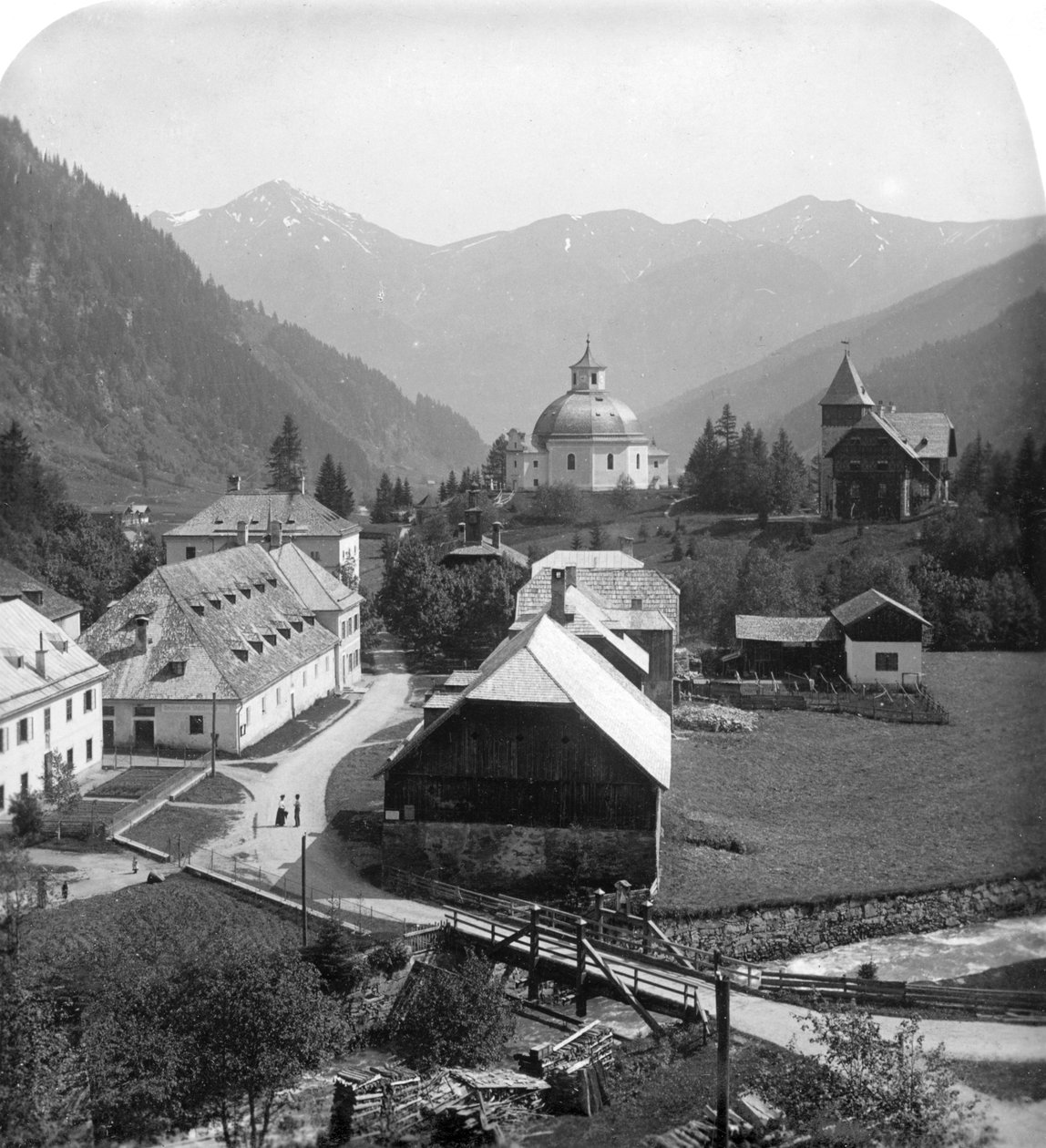 Böckstein, Salzburg, Austria, ok. 1900. autorstwa Wurthle and Sons