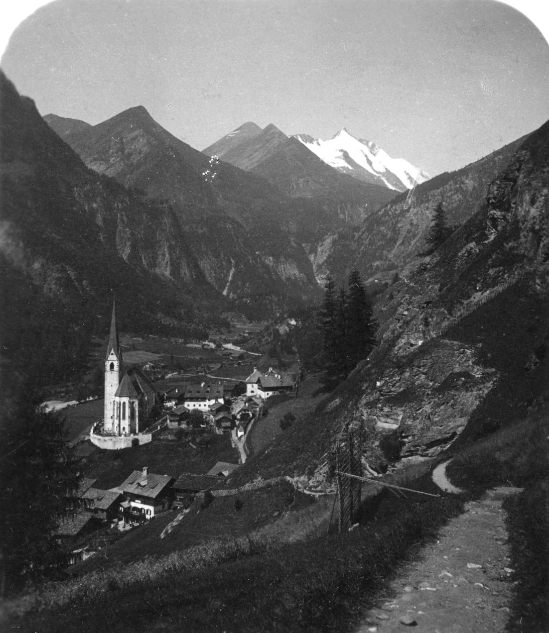 Heiligenblut i Grossglockner, Austria, ok. 1900. autorstwa Wurthle and Sons