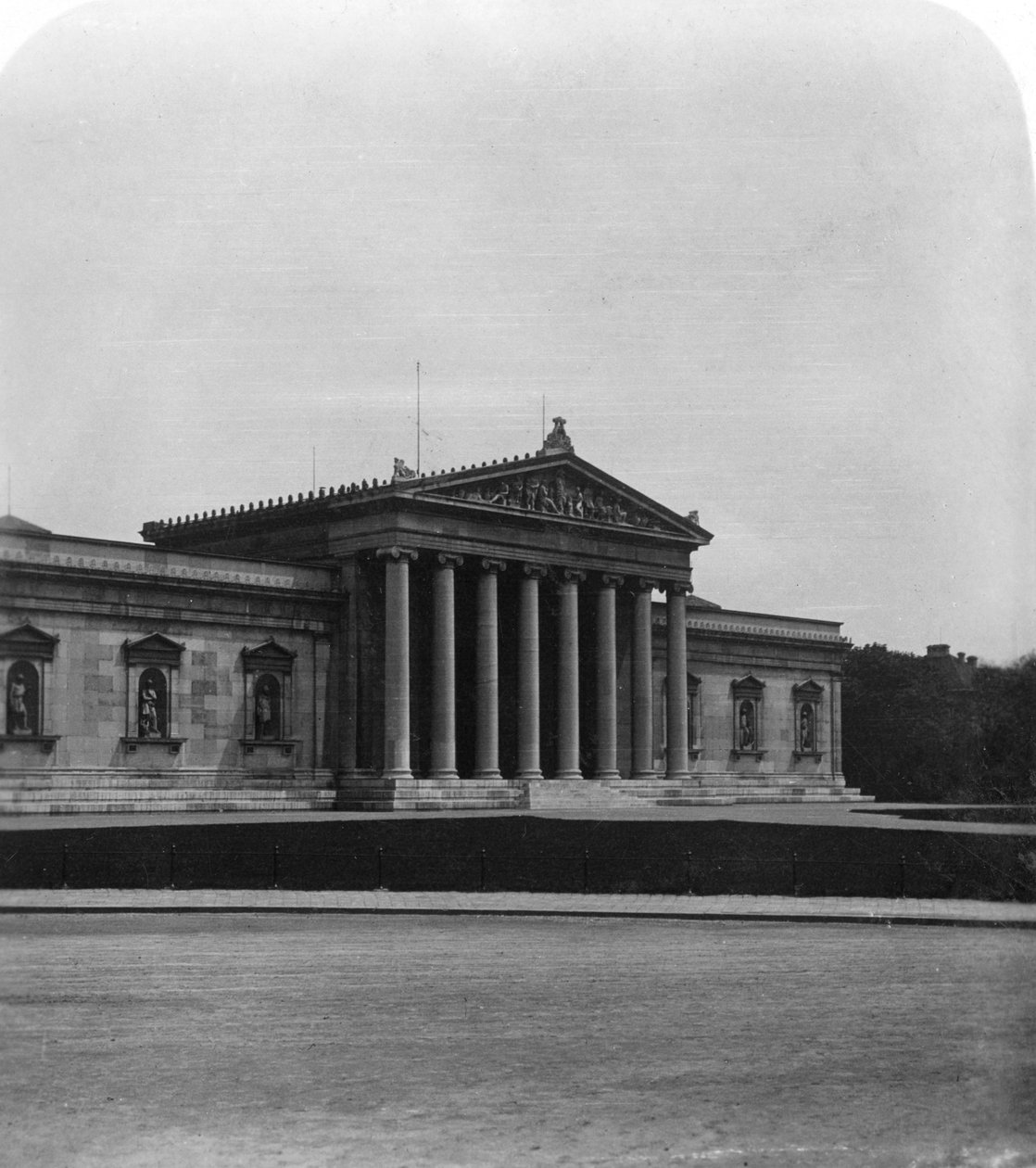 Glyptothek, Monachium, Niemcy, ok. 1900. autorstwa Wurthle and Sons