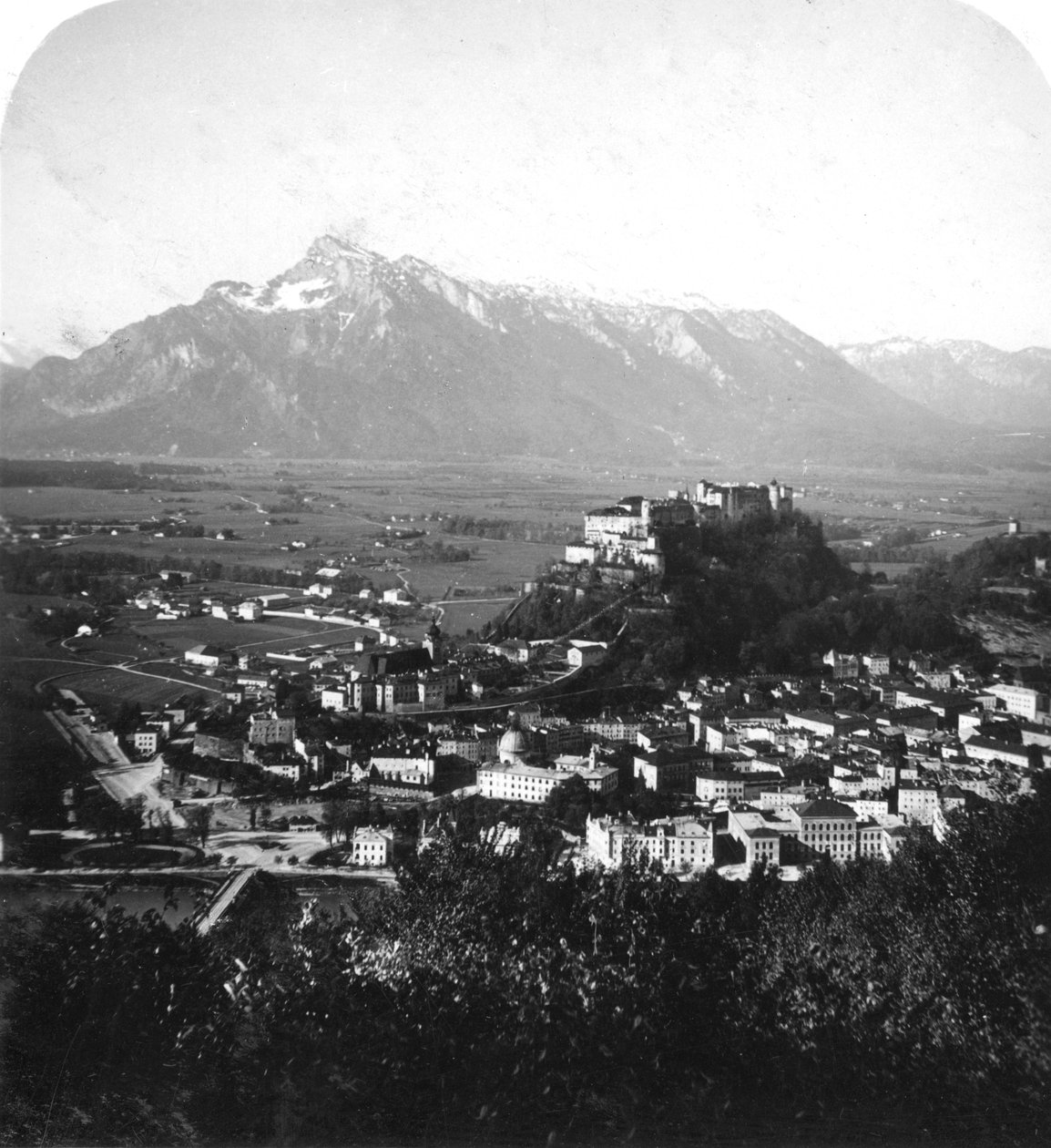 Kapuzinerberg, Salzburg, Austria, ok. 1900 autorstwa Wurthle and Sons
