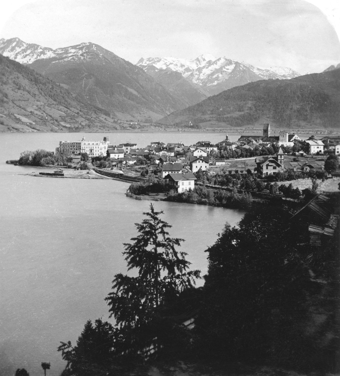 Zell am See, Salzburg, Austria, ok. 1900. autorstwa Wurthle and Sons
