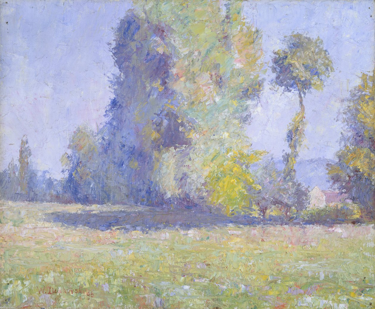 „Pejzaż francuski”, 1895 autorstwa Wynford Dewhurst