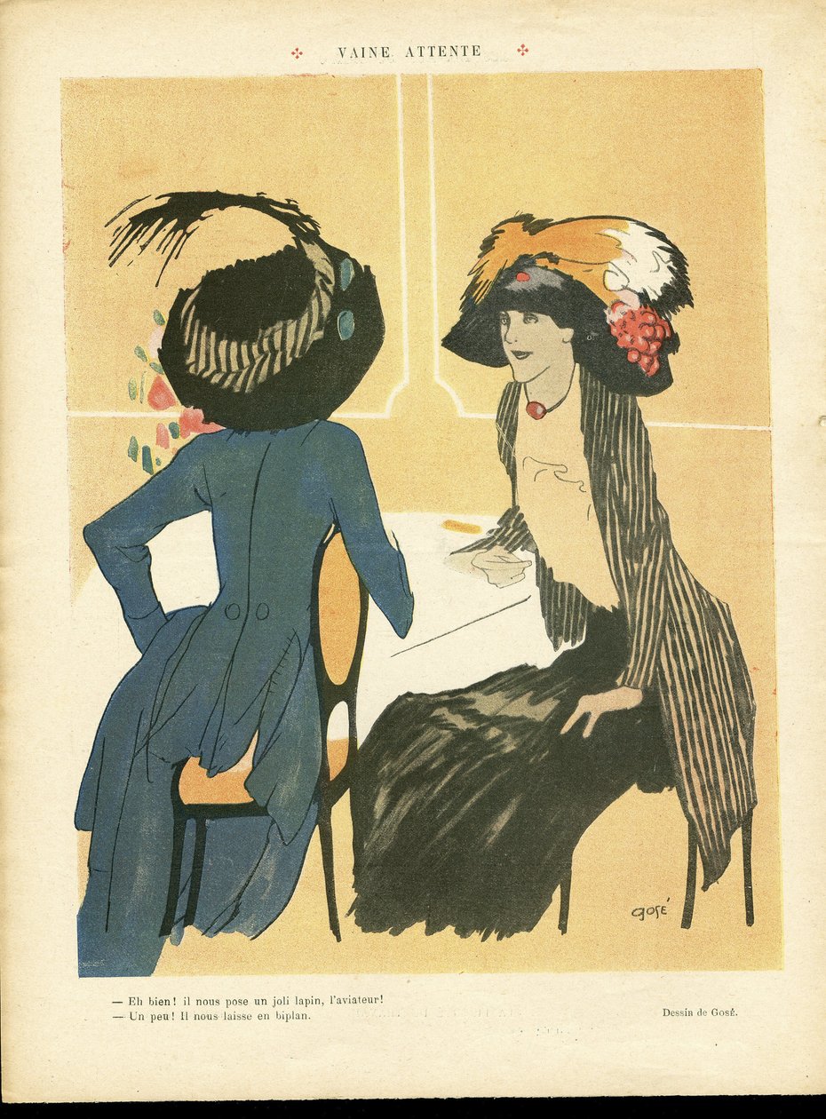 Ilustracja Xaviera Gose (1876-1915) w Le Lire autorstwa Xavier Gose