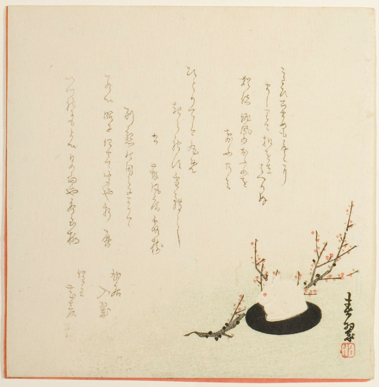 Snowy Rabbit autorstwa Yabu Chosui