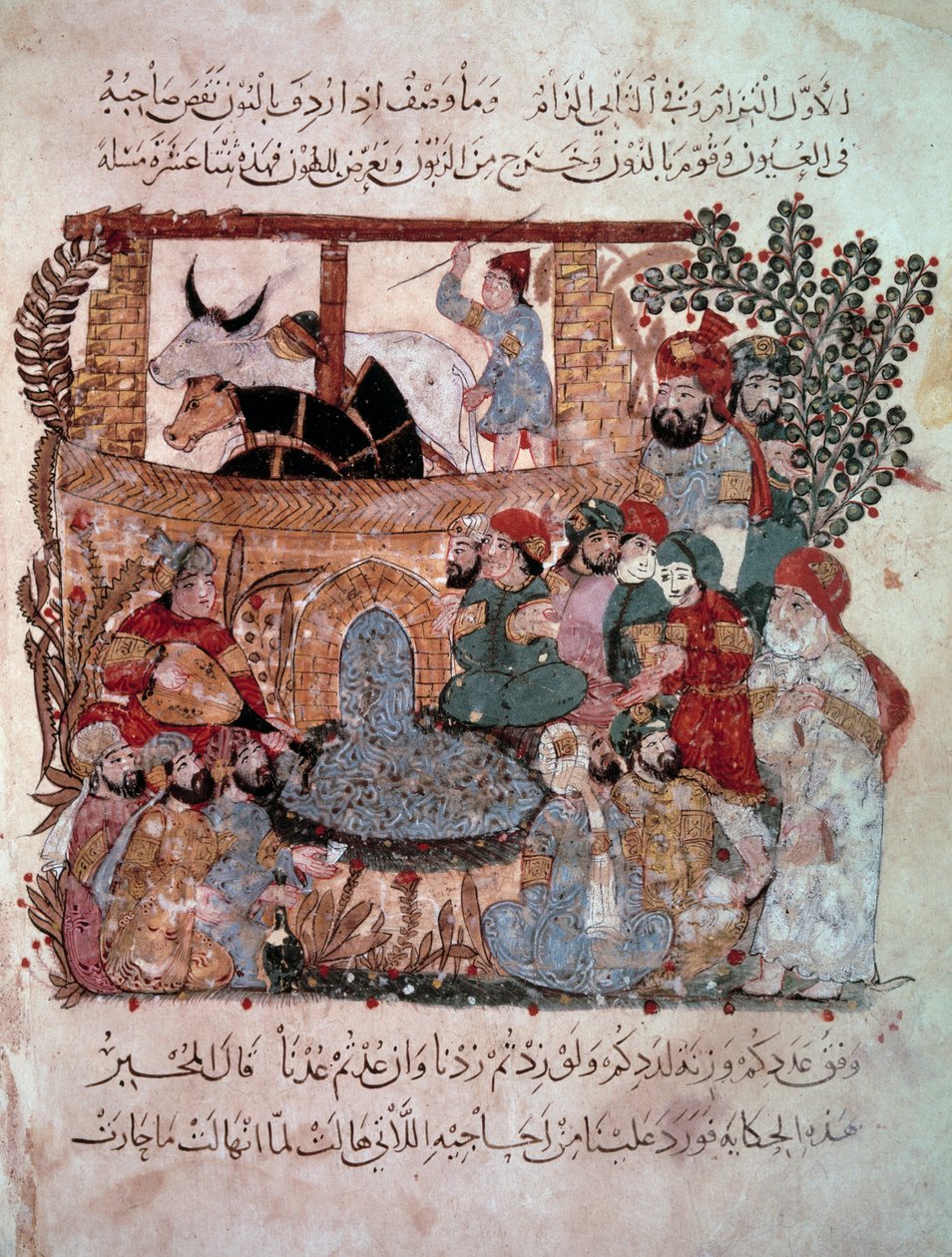 Wędrujący Nawigator Abu Zajd (Abu Zajd, Abu Zajd) Wędrujący Nawigator Abu Zajd (Abu Zajd, Abu Zajd) oświecony przez Yahyę Mahmuda al-Wasiti (al-Wasiti) w 1237 r., autorstwa Yahya ibn Mahmud Al Wasiti
