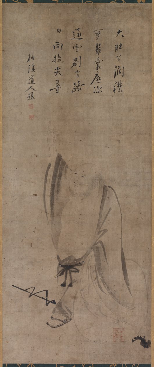 Hotei, połowa XVI wieku. autorstwa Yamada Doan