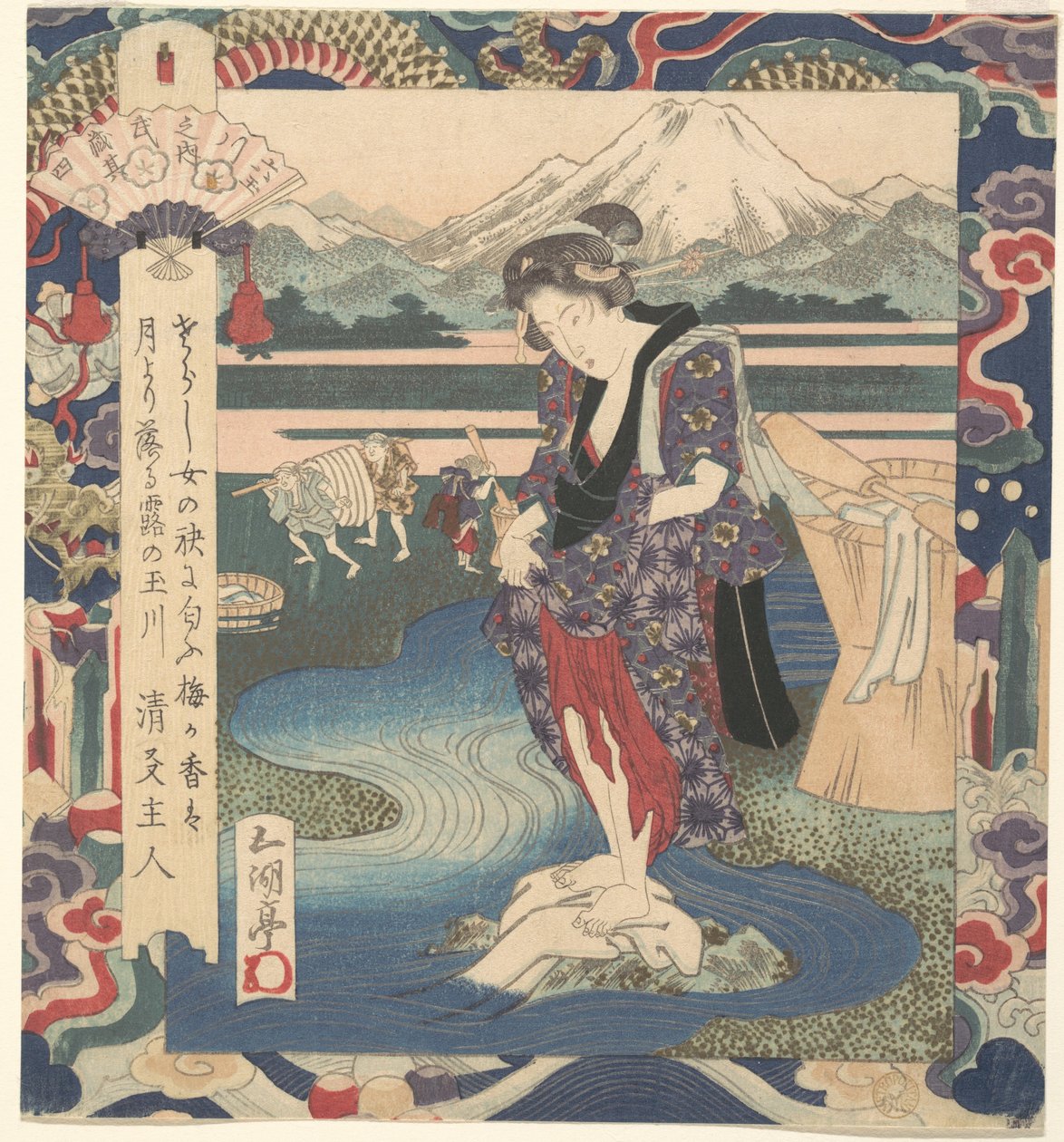 Grafika autorstwa Yashima Gakutei