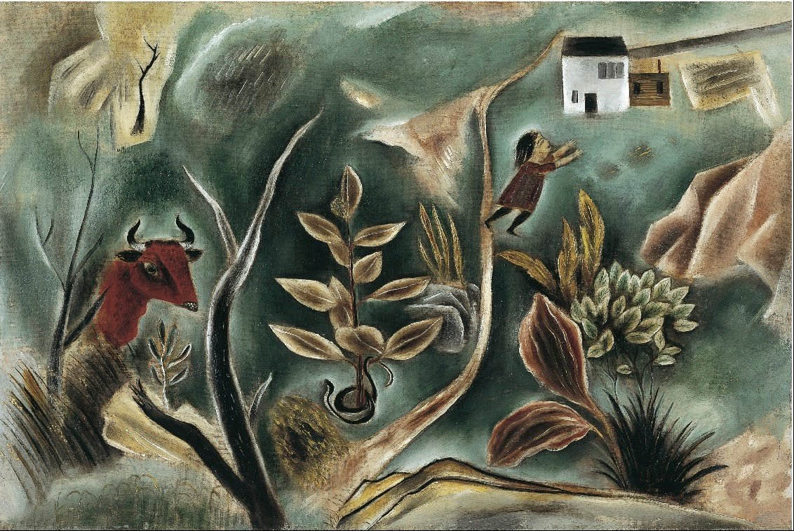 Śnić autorstwa Yasuo Kuniyoshi