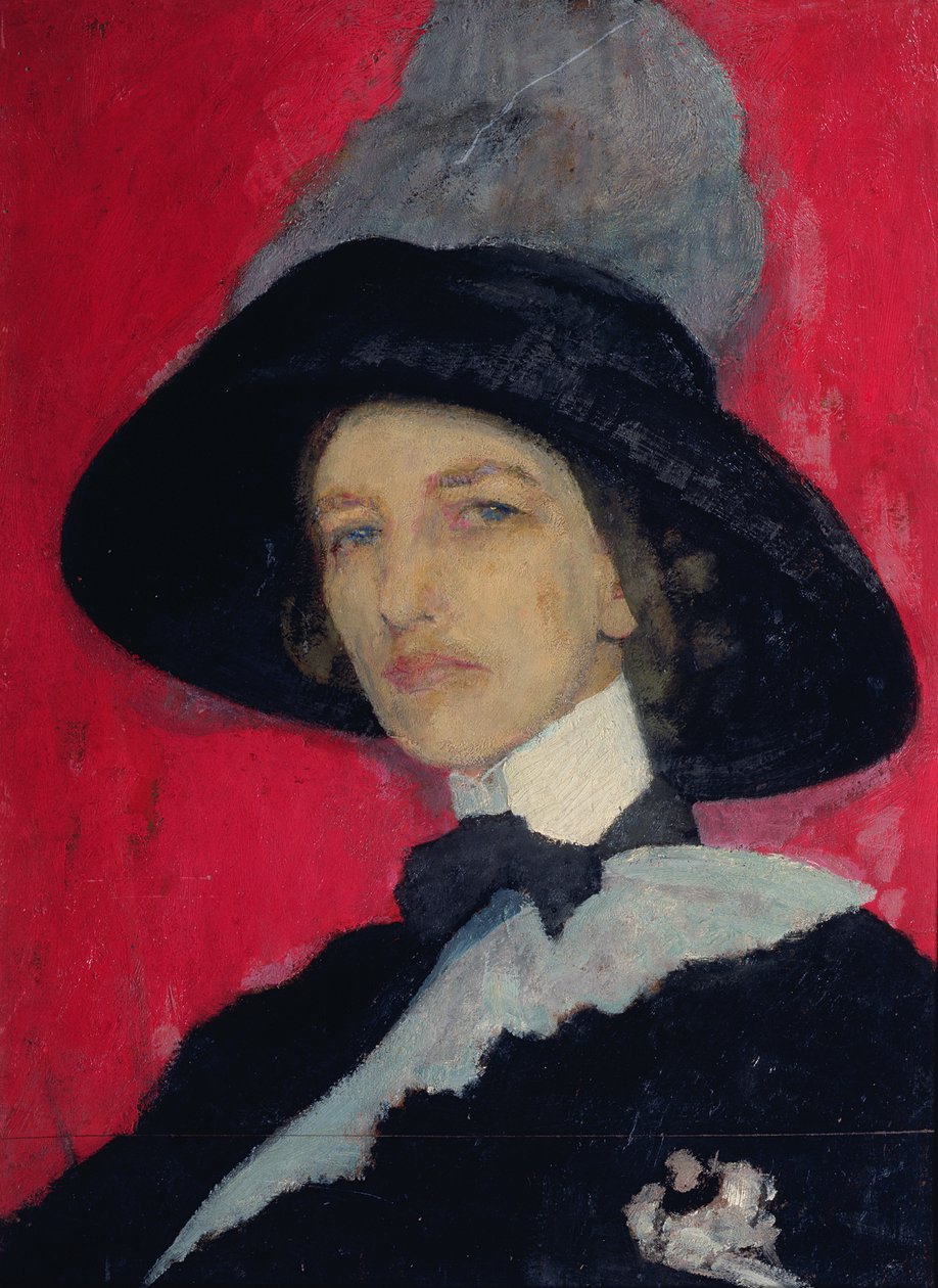 Autoportret, 1910 autorstwa Yelisaveta Sergeyevna Kruglikova
