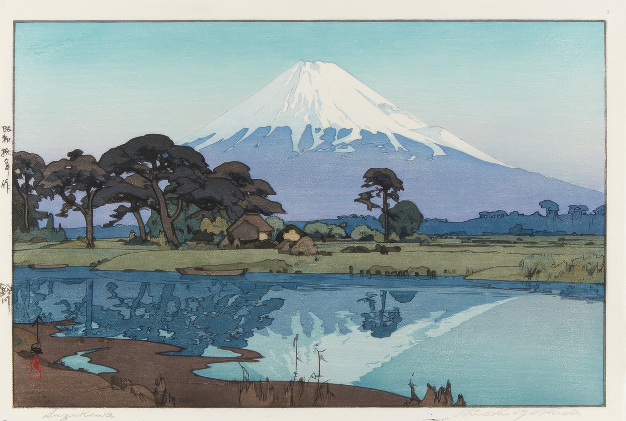Suzukawa autorstwa Yoshida Hiroshi