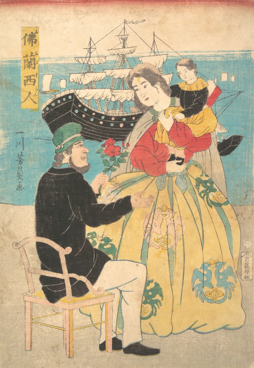 Francuski Francuz, zbudowany w 1861 r. autorstwa Yoshikazu